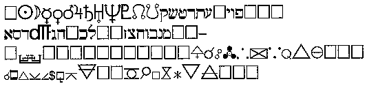 Hermetic Font Set